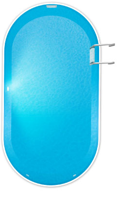 Oval pool