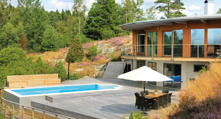 Styropor pool