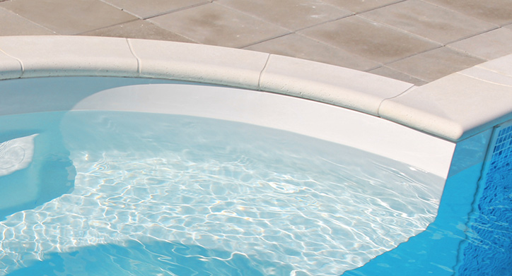 Montera kantsten pool