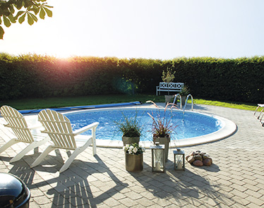 Rund pool