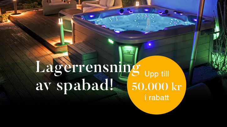 kampanj på spabad