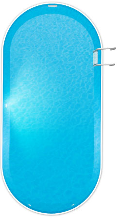 Oval pool