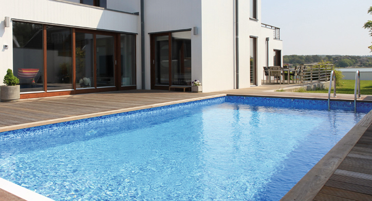 Köp rektangulär pool från Poolkungen
