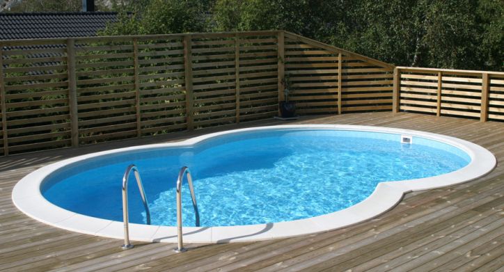 Bygga privata åttaformad pool i Sverige från Poolkungen
